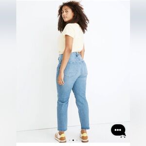 Madewell Classic Straight Jeans size 27 zip Front